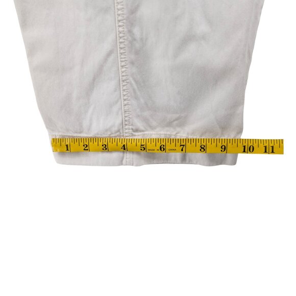 Club Monaco Wide Leg Pants Womens Cream High Rise Flat Front Size 6 - Picture 11 of 11